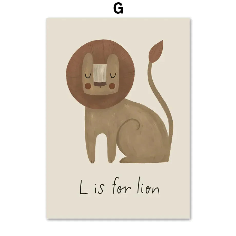 Journey of Wonder: Cute Animals Exploring the World Nursery