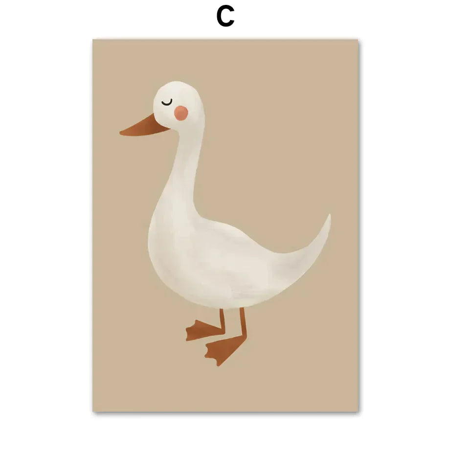 Journey of Wonder: Cute Animals Exploring the World Nursery