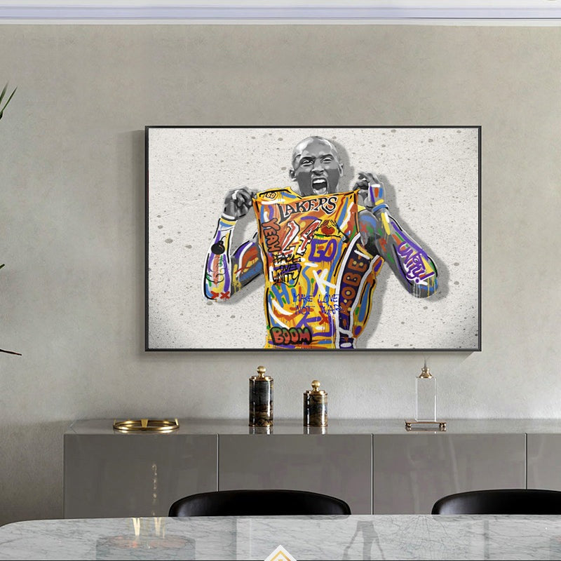 Kobe Legacy: Mamba Forever Graffiti Lakers Jersey