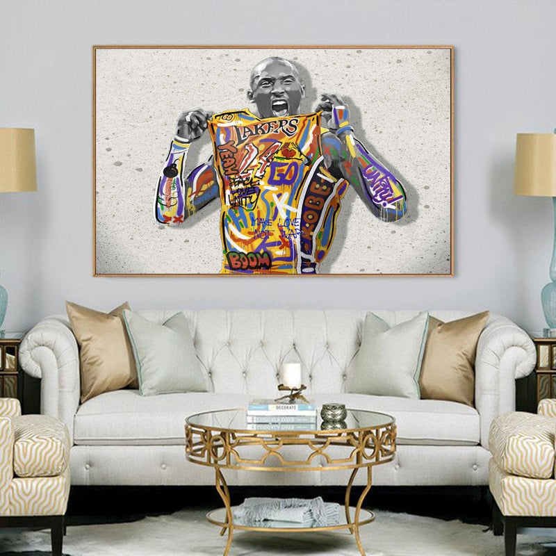 Kobe Legacy: Mamba Forever Graffiti Lakers Jersey