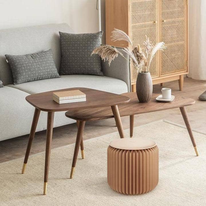 Kraft Honeycomb Foldable Stool: Portable and Eco-Friendly Seating Option