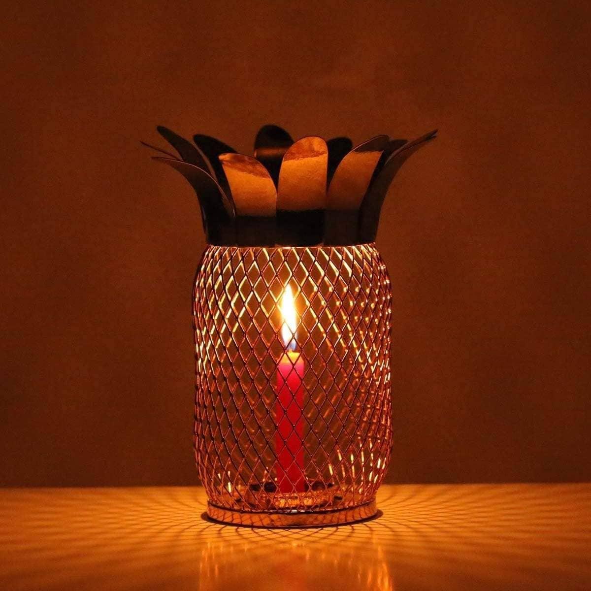 Lantern Tealight Pillar Candle Holder Stand
