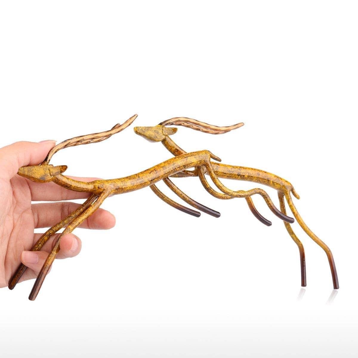 Leaping Antelope Art - Modern Home Decor