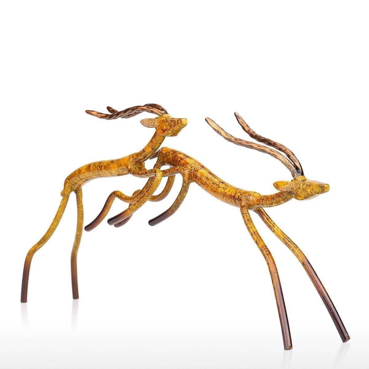 Leaping Antelope Art - Modern Home Decor