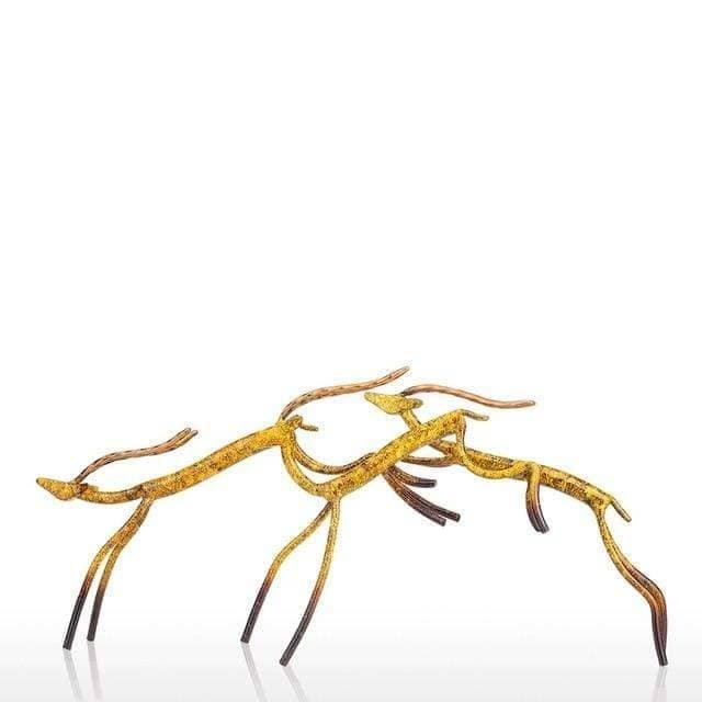 Leaping Antelope Art - Modern Home Decor