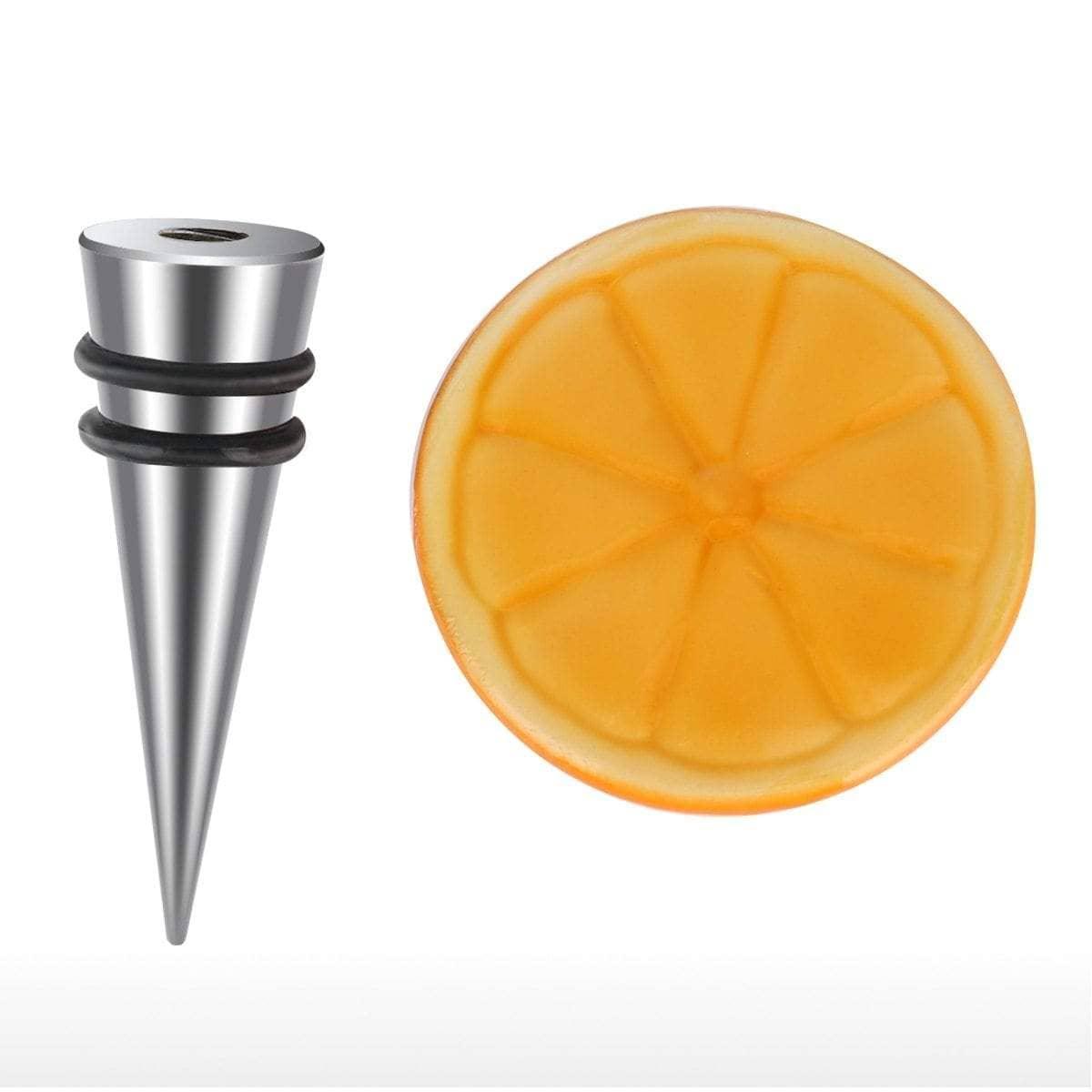 Lemon Wine Bottle Cork Stopper