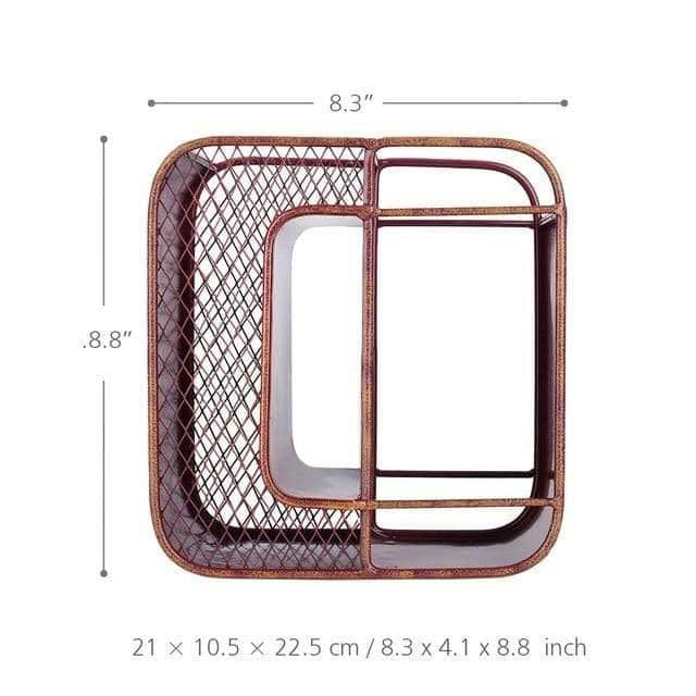 Letter H O M E Wine Bottle & Cork Holder Stand Rack