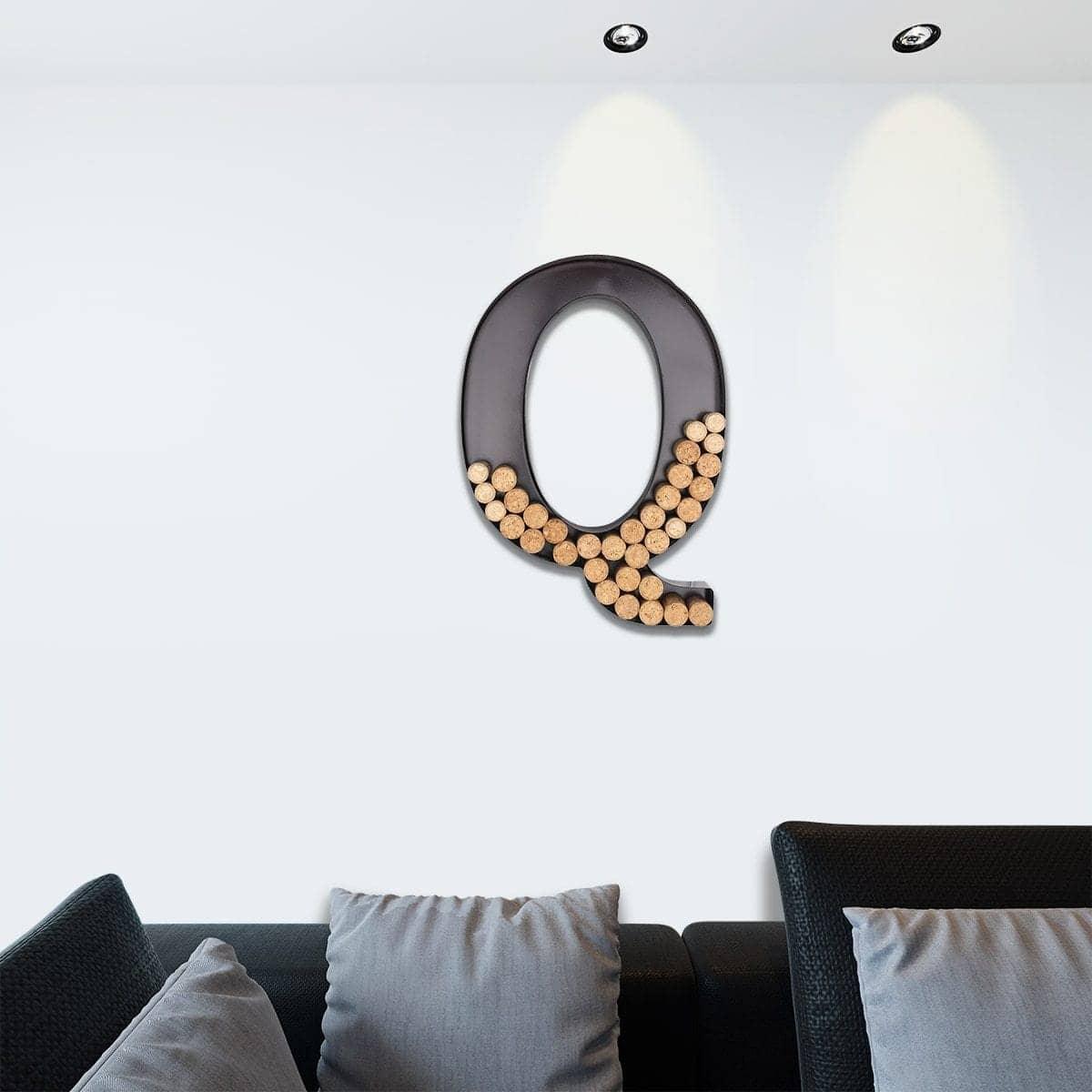 Letter Wall Wine Bottle Cork Container - Home Decor