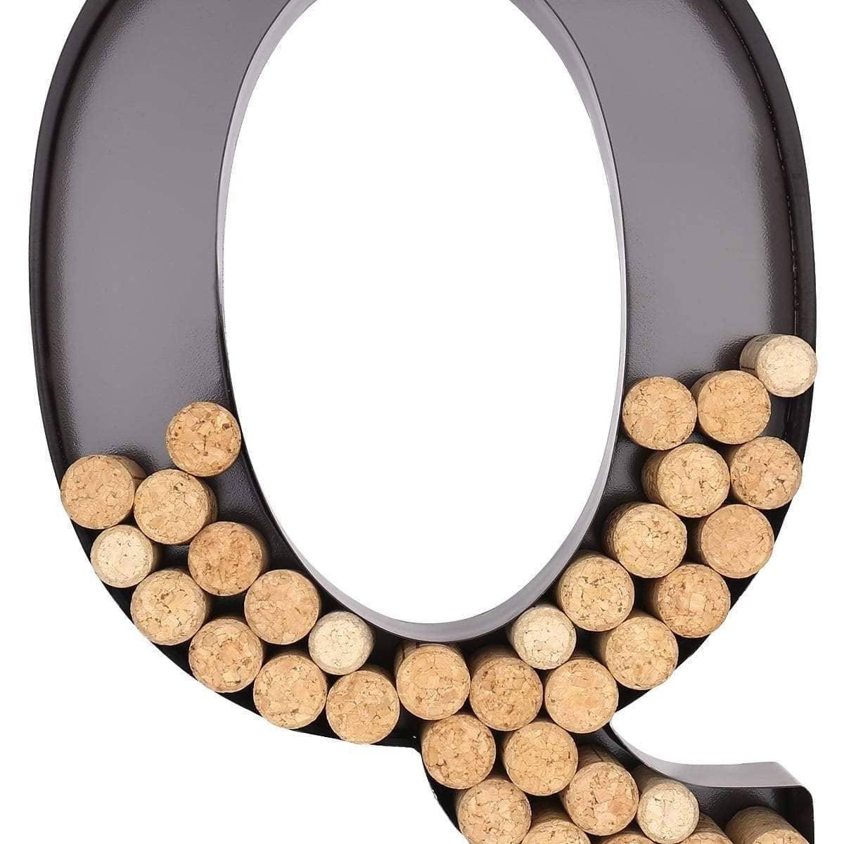 Letter Wall Wine Bottle Cork Container - Home Decor