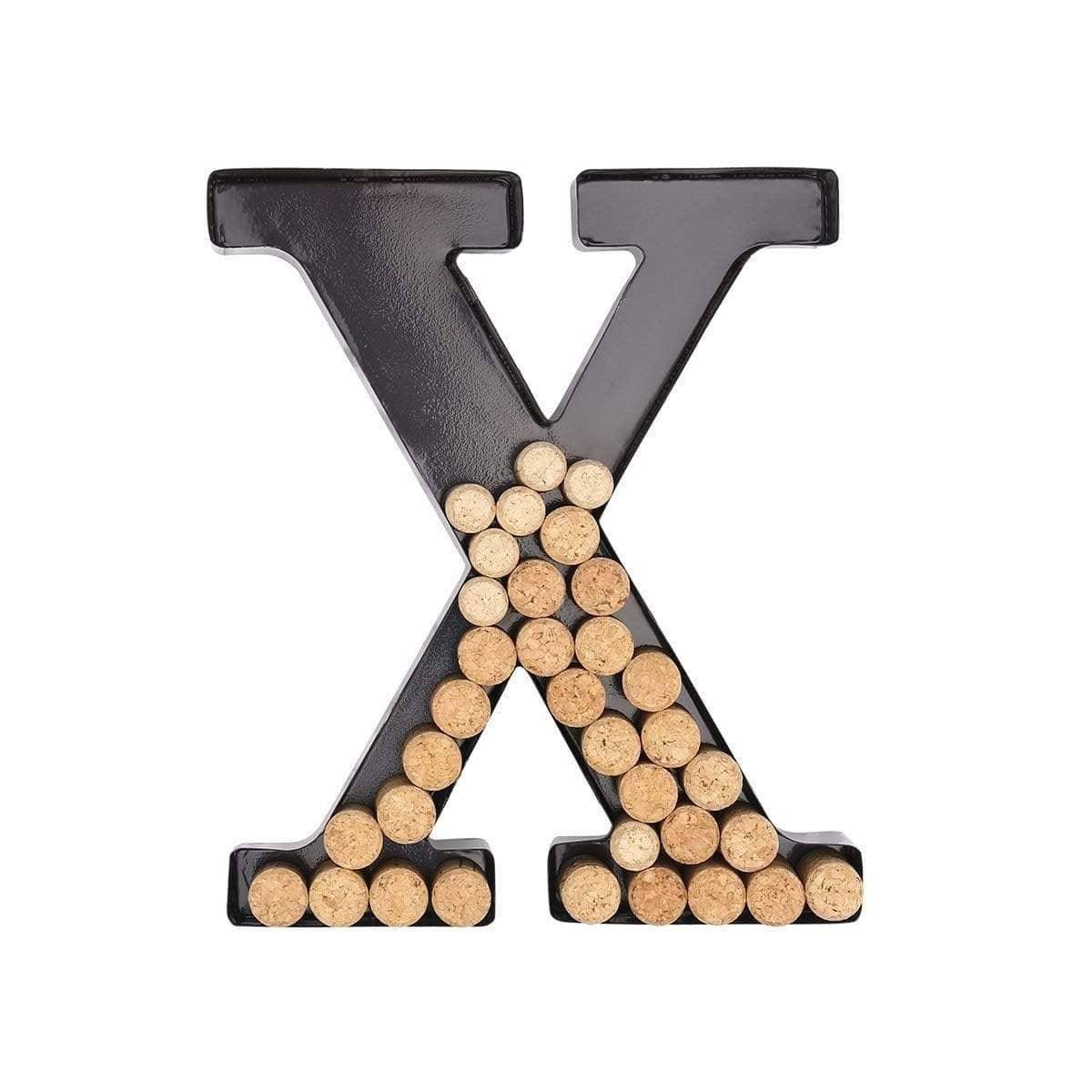 Letter Wall Wine Bottle Cork Container - Home Decor