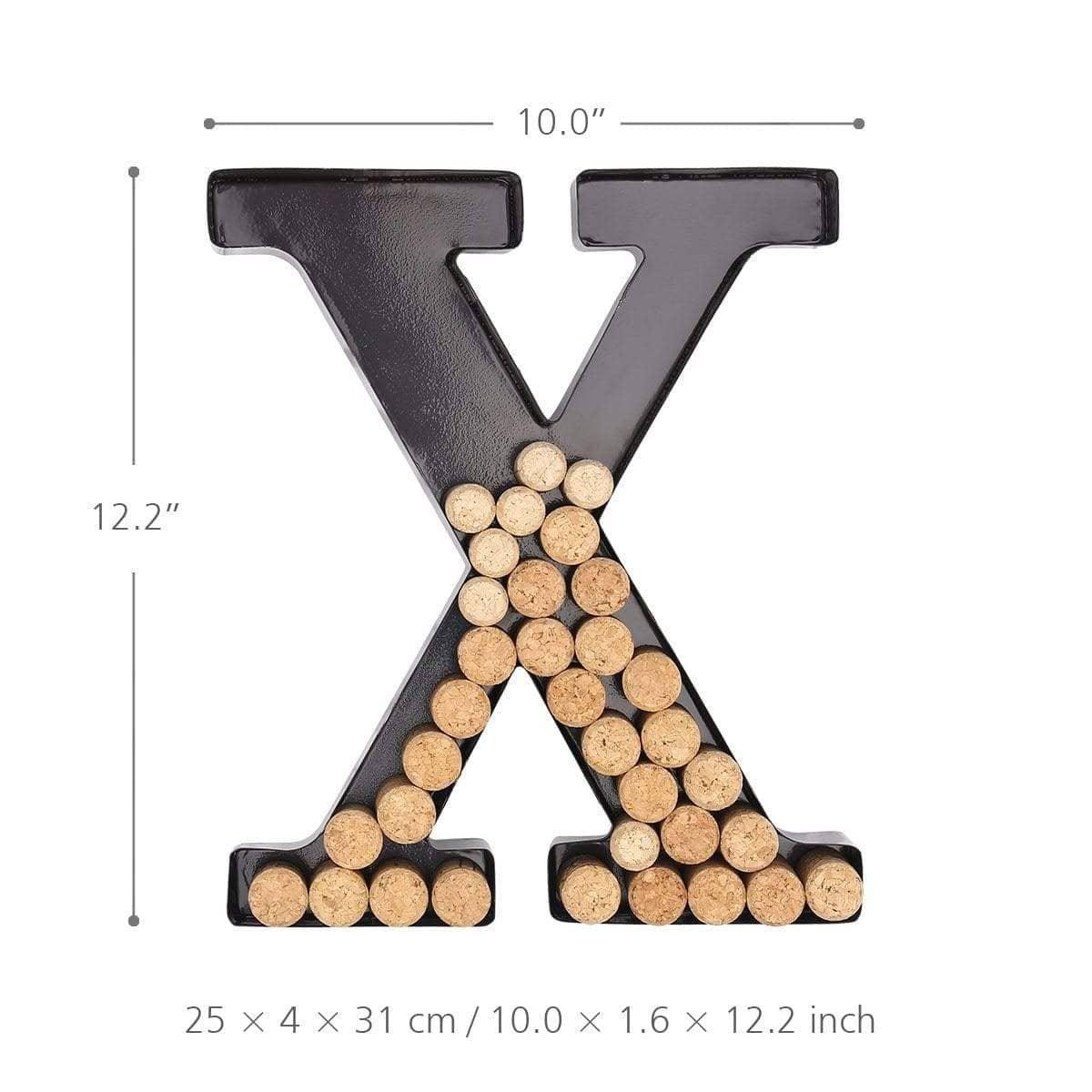 Letter Wall Wine Bottle Cork Container - Home Decor