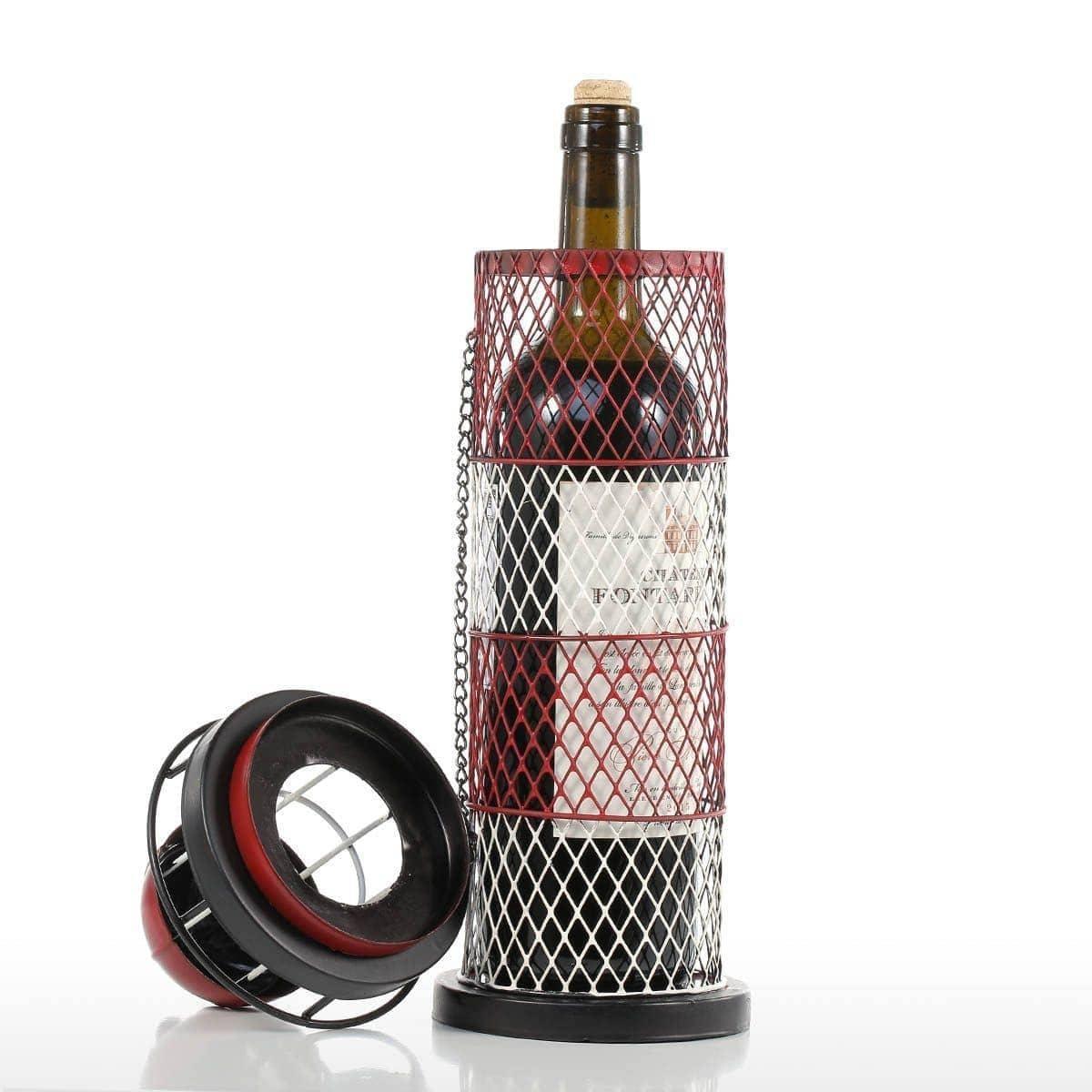 Lighthouse WineBottle Holder Stand Rack