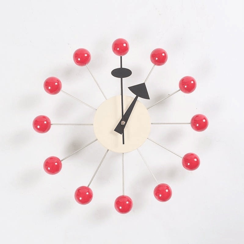Minimalist 3D Ball Wall Clock: A Sophisticated Timekeeping Solution