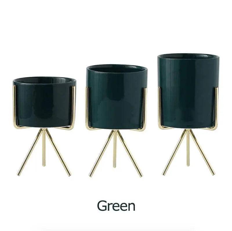 Minimalist Plant Pot Set - Stylish & Chic Home Decoration