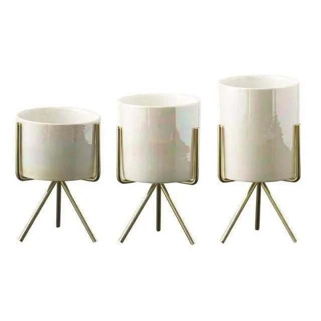 Minimalist Plant Pot Set - Stylish & Chic Home Decoration