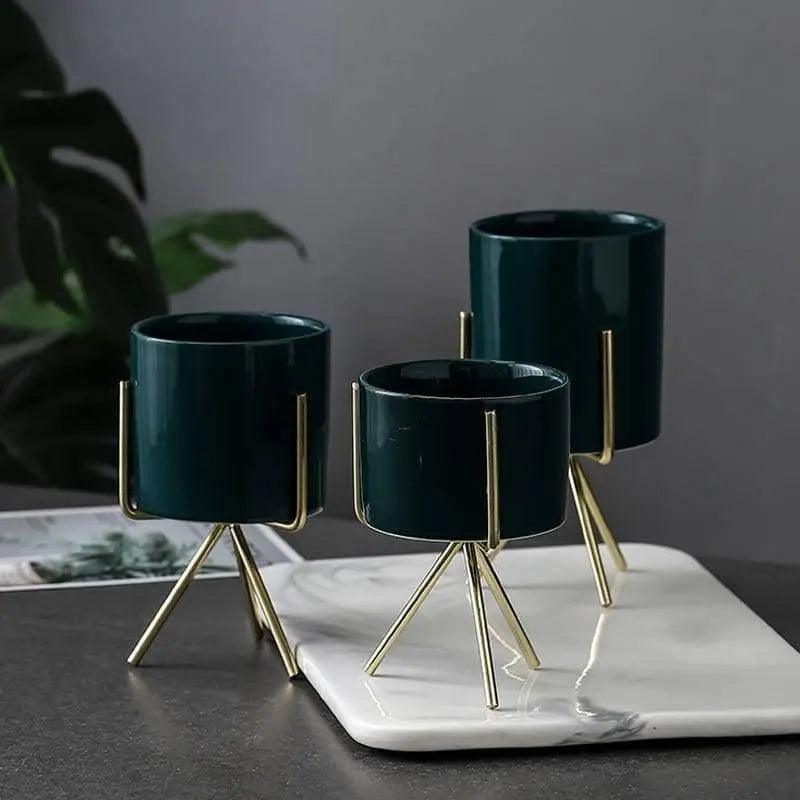 Minimalist Plant Pot Set - Stylish & Chic Home Decoration