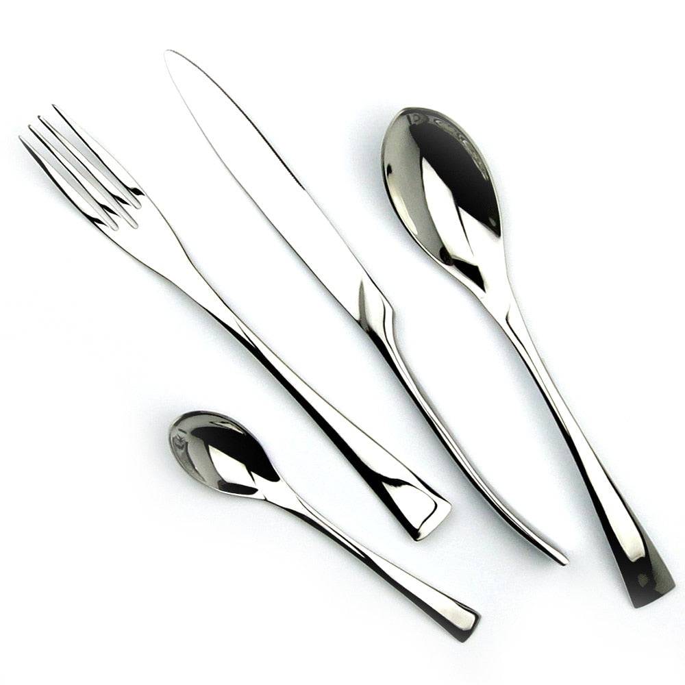 Mirror Cutlery Set - Sleek & Modern Tableware