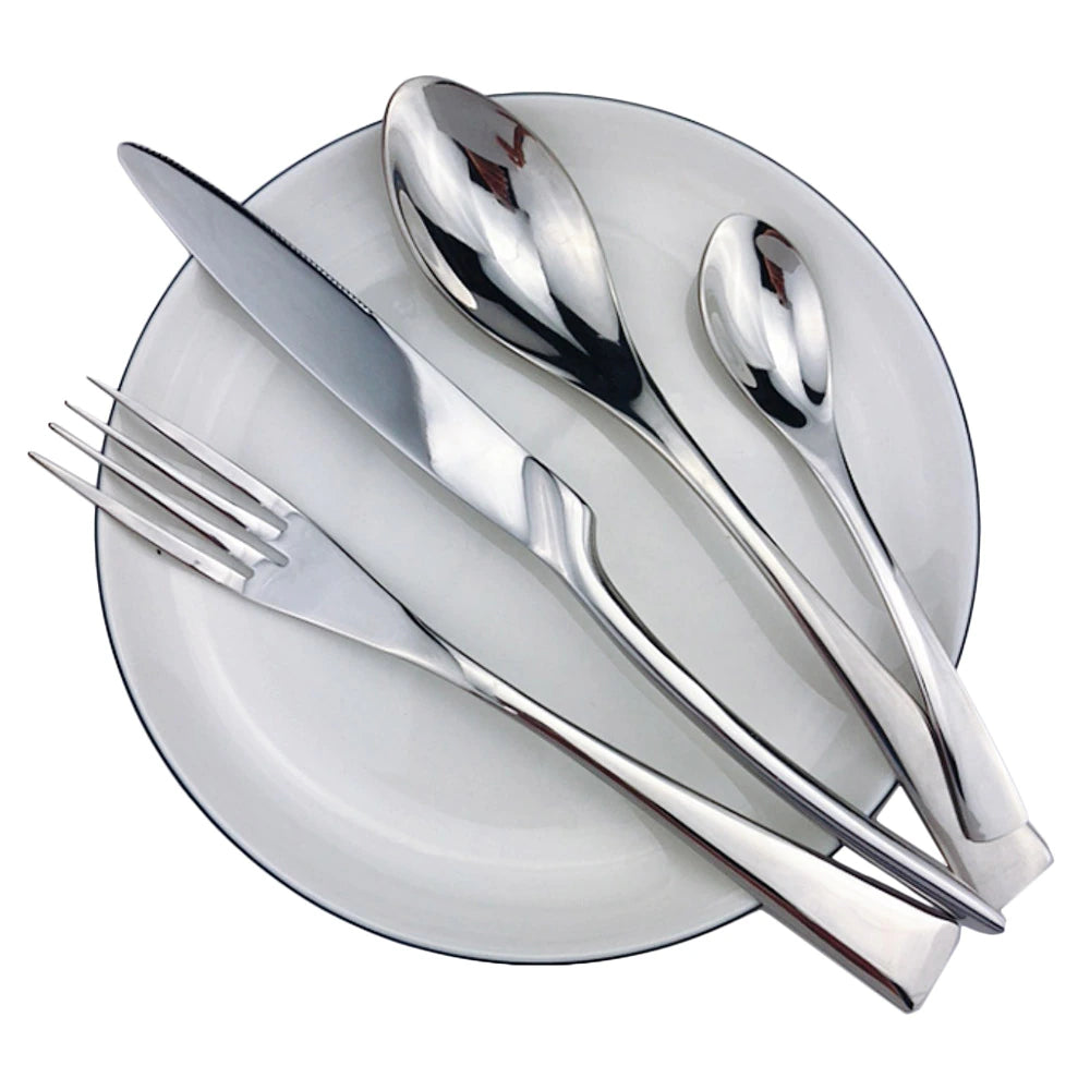 Mirror Cutlery Set - Sleek & Modern Tableware