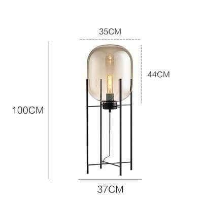 Modern Minimalist Lantern Floor Lamp: Illuminate Your Space in Style