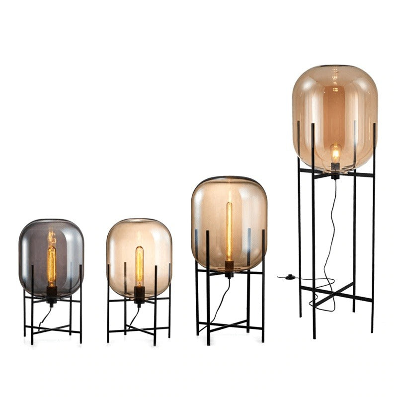 Modern Minimalist Lantern Floor Lamp: Illuminate Your Space in Style