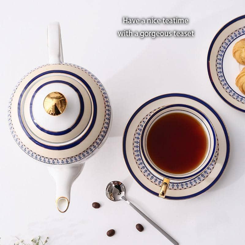 Moroccan Bone China Tea Set - Afternoon Tea in Style