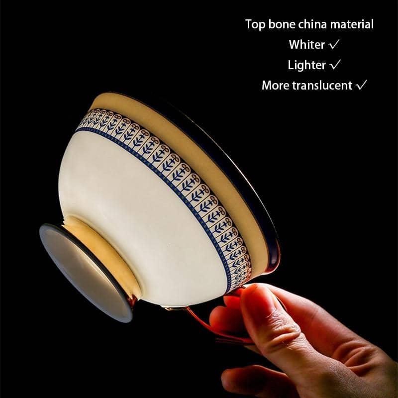 Moroccan Bone China Tea Set - Afternoon Tea in Style