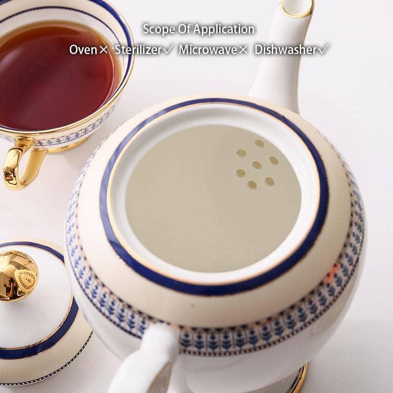 Moroccan Bone China Tea Set - Afternoon Tea in Style