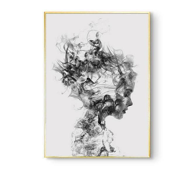 Nordic Antlers Girl - Personalized