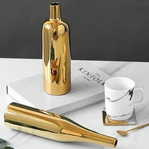 Nordic Ceramic Coffee Mug Set - Personalized Handle Design