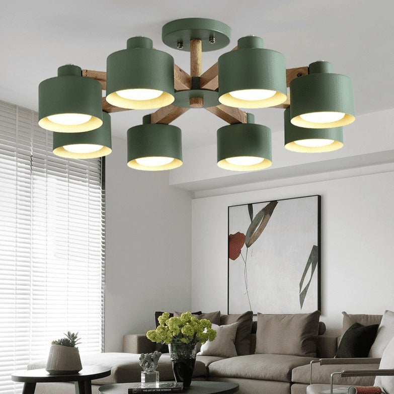 Nordic Chandelier LED Ceiling Lamp - Stylish Home Lighting