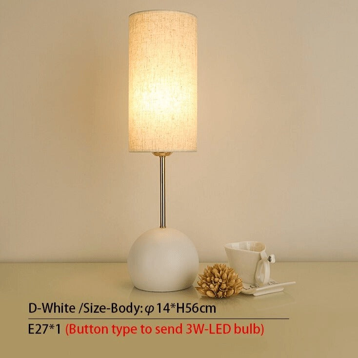 Nordic Classic Bedside Table Lamp - Timeless Home Decor