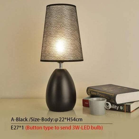 Nordic Classic Bedside Table Lamp - Timeless Home Decor