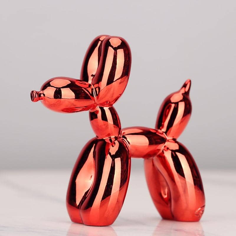 Nordic Electroplating Balloon Dog Sculpture - Modern Home Decor