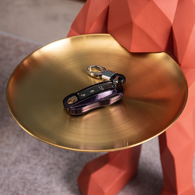 Nordic Fighting Bull Dog Figurine - Stylish Home Decoration