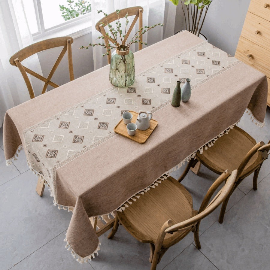 Nordic Lace Dining Table Cloth - Elegant Home Decor