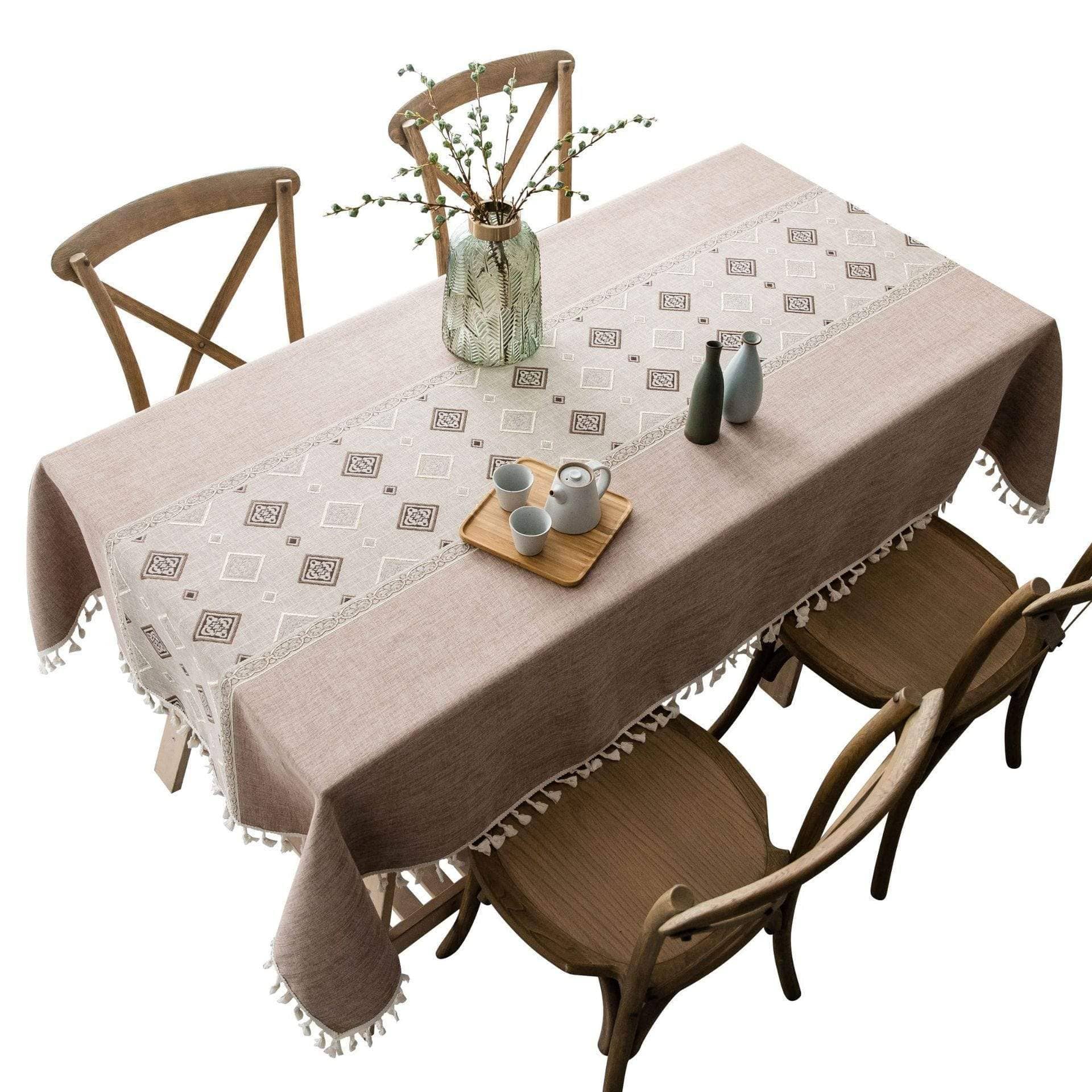 Nordic Lace Dining Table Cloth - Elegant Home Decor