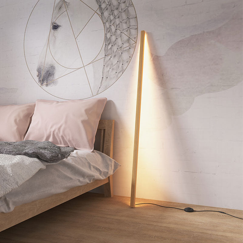 Nordic Minimalist Wood Floor Lamp - Sophisticated & Modern