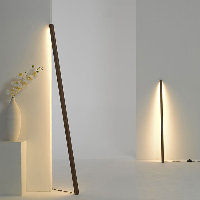 Nordic Minimalist Wood Floor Lamp - Sophisticated & Modern