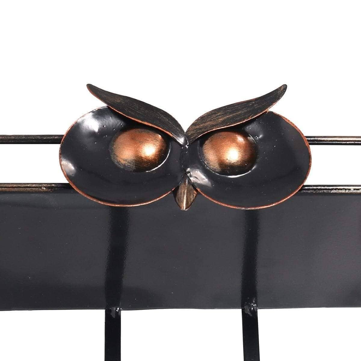 Owl Key Holder Hook Wall Shelf - Whimsical Decor