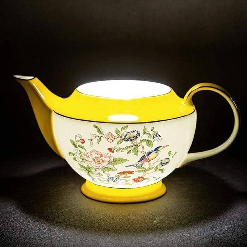 Pastoral Floral Tea Set - Bone China Coffee Time