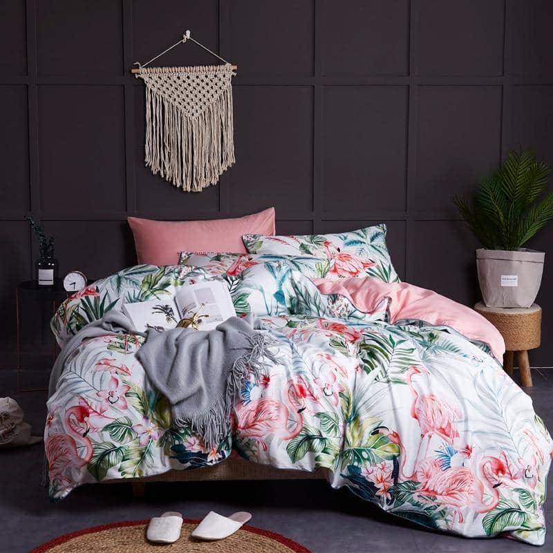 Personalized Luxury Egyptian Cotton Queen Size Duvet Cover Bed Sheet 4/6pcs Bedding Set