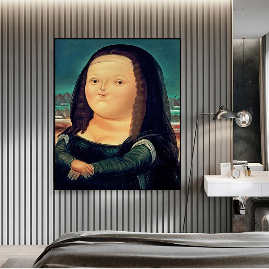 Playful Parody - Spoof Mona Lisa