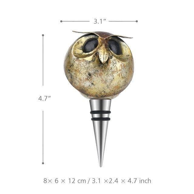 Playful Wine Bottle Cork Stopper -Whimsical Wine Accessory