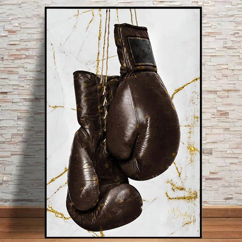 Powerful Strikes: Boxing Gloves in a Modern Style