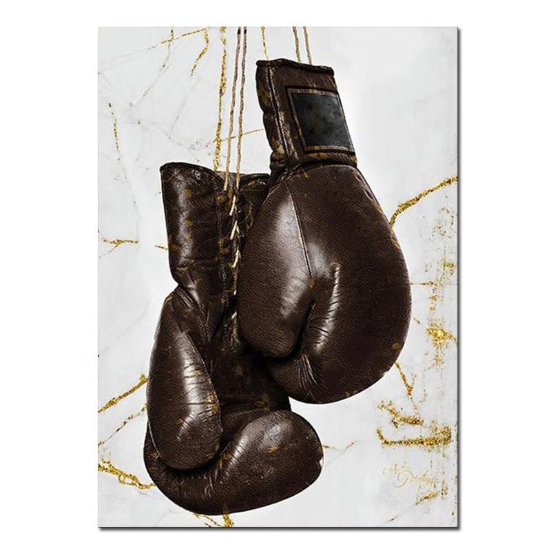 Powerful Strikes: Boxing Gloves in a Modern Style