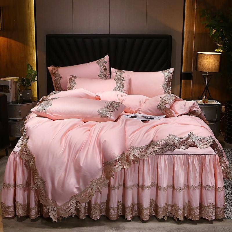Premium High End 600TC Egyptian Cotton Stripe Bedding Set - Elegant and Stylish