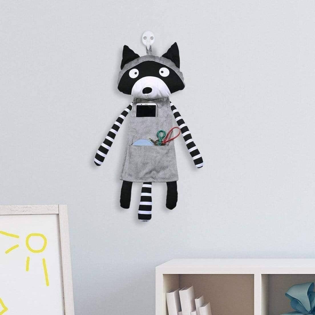 Raccoon Door Hanging Organizer - Stylish Storage