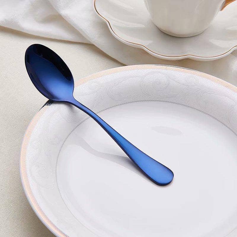 Rainbow Dining Cutlery Set: Colorful and Vibrant Fork & Knife Flatware