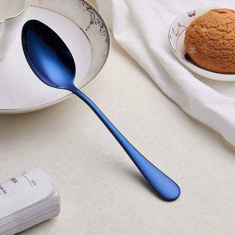 Rainbow Dining Cutlery Set: Colorful and Vibrant Fork & Knife Flatware