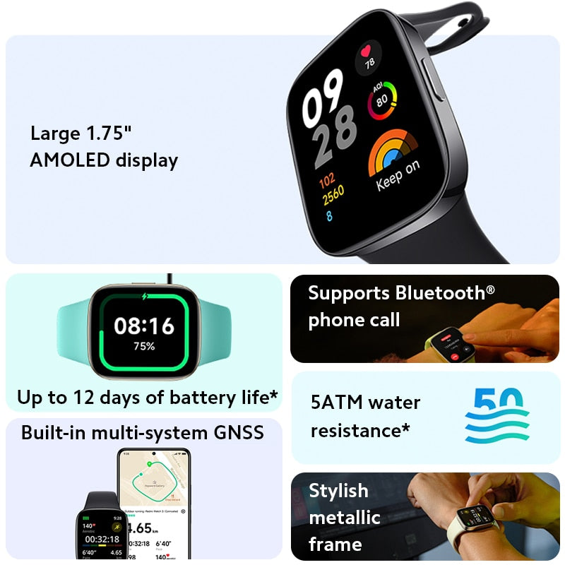 Redmi Watch 3 Smartwatch - Ultimate Tech Accessory